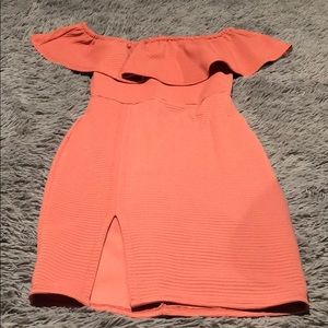 Off the shoulder dress